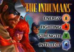 Inhumans 4-Grid Character Card